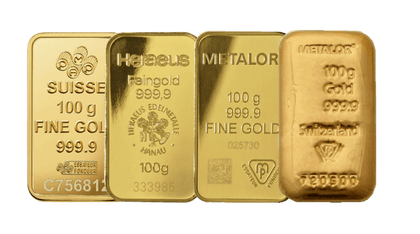 100 Grams Gold Bar (Best Value)