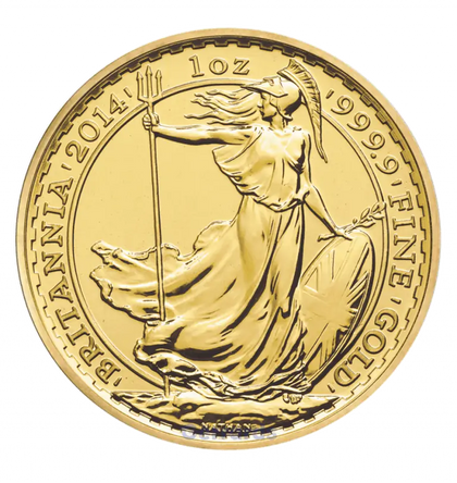 1oz Gold Britannia (Mixed Years – Best Value) — reverse