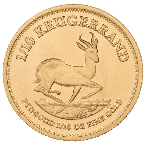 1/10 oz Krugerrand Gold Coin (Best Value)