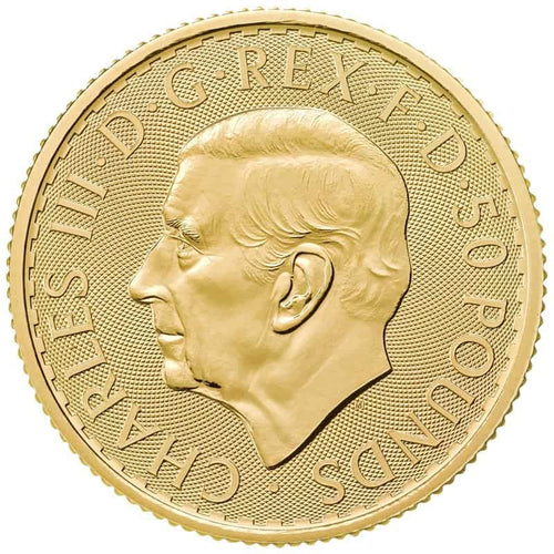 1/2 oz Gold Britannia Coin 2026 — reverse