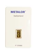 1 Gram Gold Bar — front